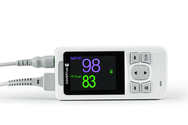Handheld veterinary monitor with ECG function