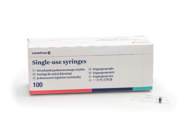 3-part Syringe Luer Lock