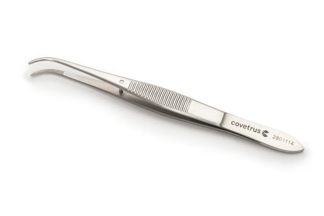 Eye Forceps Dressing Iris Curved