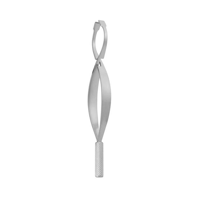 Tick Forceps Crossed Steel