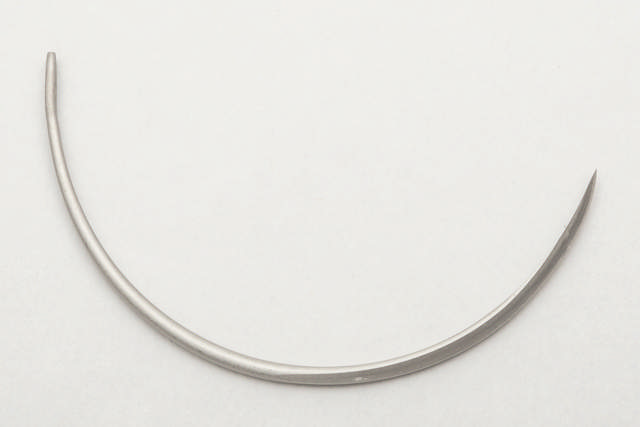 Suture Needles - Regular Eye, 12/Pk - 1/2 circle, reverse cutting
