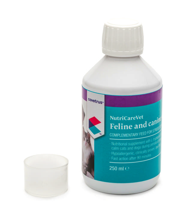 NutriCareVet Feline and Canine Supplement for Stress Support Liquid