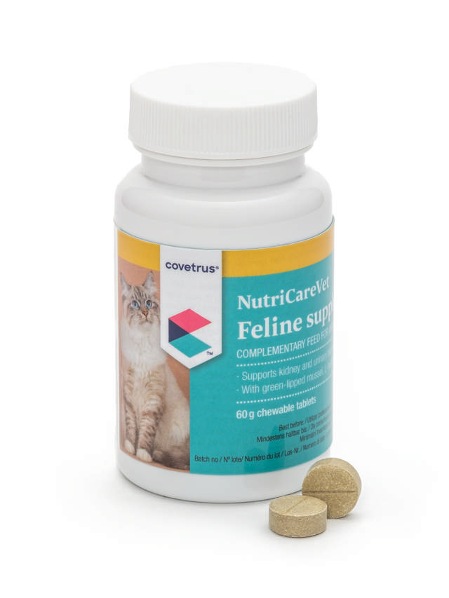 NutriCareVet Feline Supplement for Urinary Support Chewable Tablets