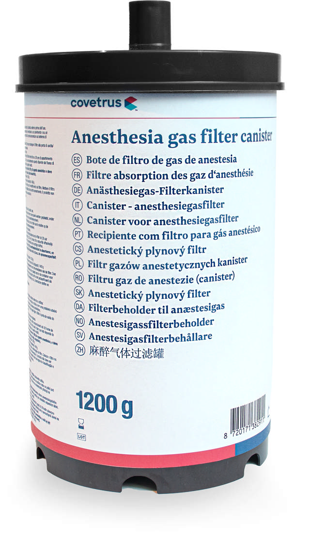 Anesthesia Gas Filter Canister