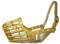 Dog Muzzle with Leather Strap